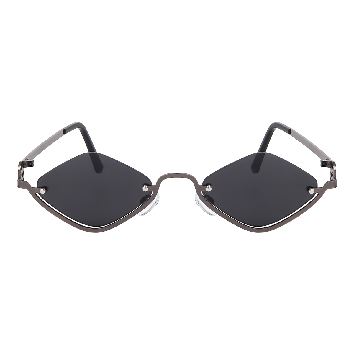 ROSHFORT Noir Facet sunglasses, front view